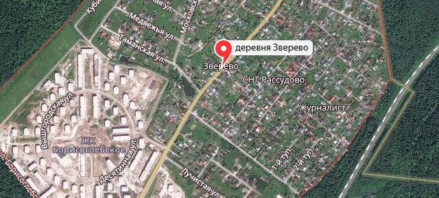 Наро-Фоминский район, д. Зверево